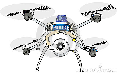 police-drone-mini-four-rotors-camera-34967602